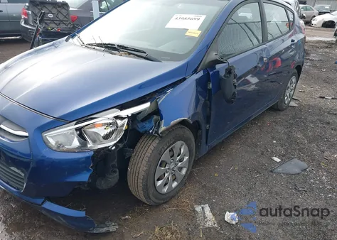 2017 Hyundai Accent Se z USA, uszkodzony, nr VIN KMHCT5AE6HU313842